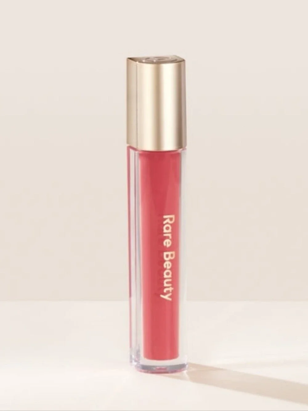 Rare Beauty Stay Vulnerable Glossy Lip Balm in Nearly Apricot